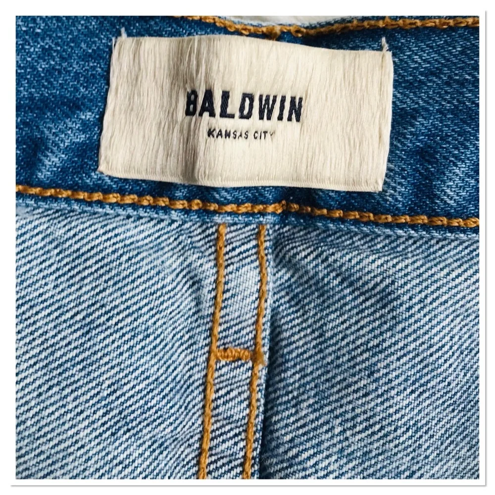 Baldwin Kansas City Maddie Jean Shorts Blue Size 32